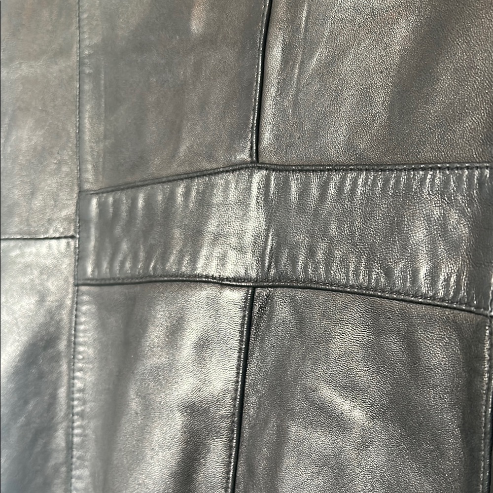 Elegant Black Leather Jacket for Women Genuine leather - Picture 6 of 13